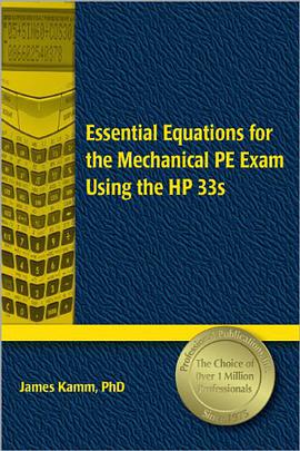 Essential Equations for the Mechanical PE Exam Using the HP 33s