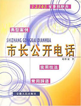 市长公开电话 pdf epub mobi 电子书 下载