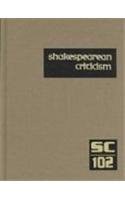 Shakespearean Criticism pdf epub mobi 电子书 下载
