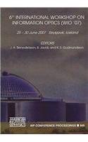 6th International Workshop on Information Optics (WIO '07) pdf epub mobi 电子书 下载