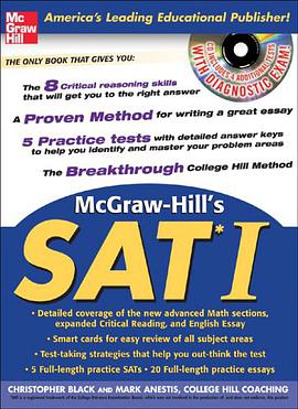 McGraw Hill's SAT I pdf epub mobi 电子书 下载