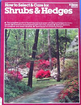 How to Select and Care for Shrubs and Hedges pdf epub mobi 電子書 下載