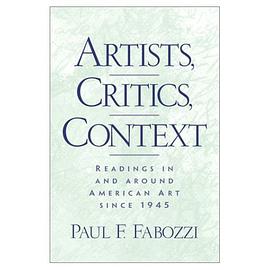 Artists, Critics, Context pdf epub mobi 电子书 下载