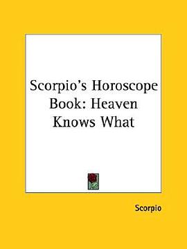 Scorpio's Horoscope Book pdf epub mobi 电子书 下载