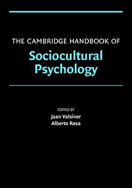 The Cambridge Handbook of Sociocultural Psychology pdf epub mobi 电子书 下载