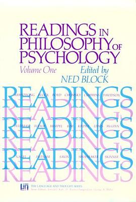 Readings in Philosophy of Psychology, Volume I, (The Language and Thought Series) pdf epub mobi 电子书 下载