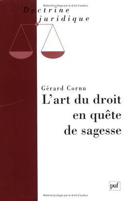 L'art du droit en quete de sagesse (Doctrine juridique) (French Edition) pdf epub mobi 电子书 下载