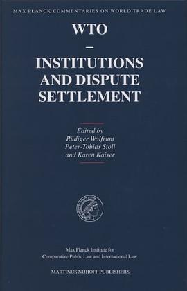 WTO - Institutions and Dispute Settlement pdf epub mobi 电子书 下载