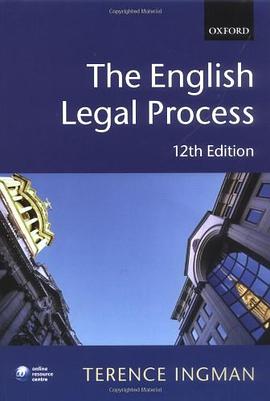 The English Legal Process pdf epub mobi 电子书 下载