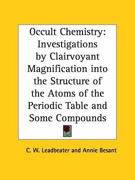 Occult Chemistry pdf epub mobi 电子书 下载