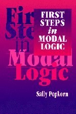 First Steps in Modal Logic pdf epub mobi 电子书 下载