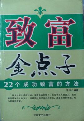 致富金点子 pdf epub mobi 电子书 下载