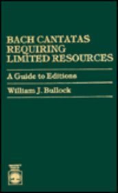 Bach Cantatas Requiring Limited Resources pdf epub mobi 電子書 下載