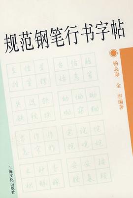 规范钢笔行书字帖 pdf epub mobi 电子书 下载