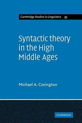 Syntactic Theory in the High Middle Ages pdf epub mobi 电子书 下载