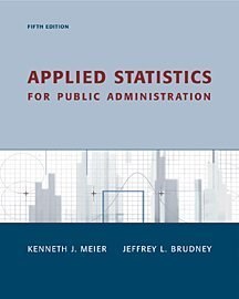 Applied Statistics for Public Administration pdf epub mobi 电子书 下载