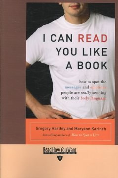 I Can Read You Like a Book pdf epub mobi 电子书 下载