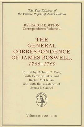 The General Correspondence of James Boswell, 1766-1769 pdf epub mobi 电子书 下载