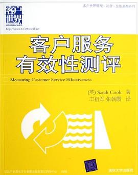 客户服务有效性测评 pdf epub mobi 电子书 下载