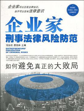企业家刑事法律风险防范 pdf epub mobi 电子书 下载