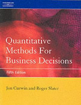 Quantitative Methods for Business Decisions pdf epub mobi 電子書 下載