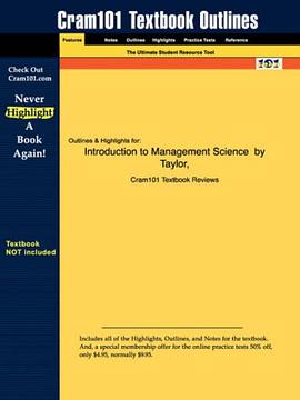 Outlines & Highlights for Introduction to Management Science  by Taylor, ISBN pdf epub mobi 電子書 下載