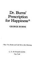 Dr. Burns Prescription for Happiness pdf epub mobi 电子书 下载