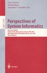 Perspectives of System Informatics: 4th International Andrei Ershov Memorial Conference, PSI 2001, A