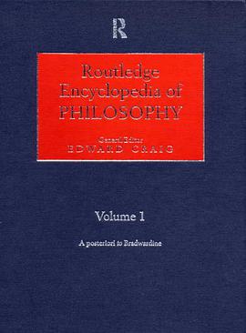 Routledge Encyclopedia of Philosophy pdf epub mobi 电子书 下载