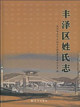 丰泽区姓氏志 pdf epub mobi 电子书 下载