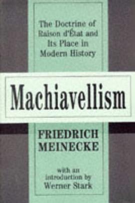 Machiavellism pdf epub mobi 电子书 下载