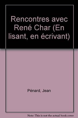 Rencontres avec René Char pdf epub mobi 下载