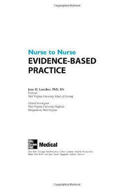 Nurse to Nurse, Evidence-Based Practice pdf epub mobi 电子书 下载