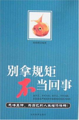 别拿规矩不当回事 pdf epub mobi 电子书 下载