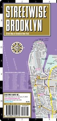 Streetwise Brooklyn Pocket Map pdf epub mobi 电子书 下载