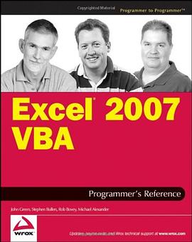 Excel 2007 VBA 程序师参考手册 Excel 2007 VBA Programmer's Reference pdf epub mobi 电子书 下载