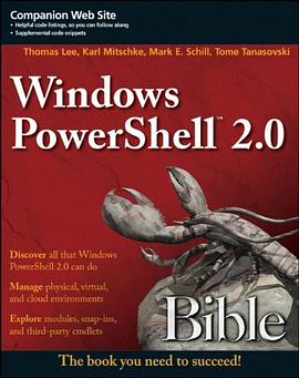 Windows PowerShell 2.0 Bible pdf epub mobi 电子书 下载
