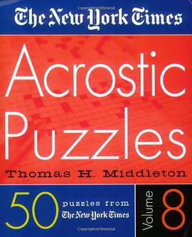 The New York Times Acrostic Puzzles Volume 8 pdf epub mobi 电子书 下载