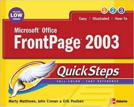 Microsoft Office FrontPage 2003 QuickSteps pdf epub mobi 电子书 下载