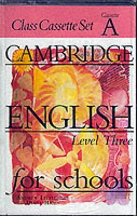 Cambridge English for Schools 3 Class Audio Cassette Set pdf epub mobi 电子书 下载