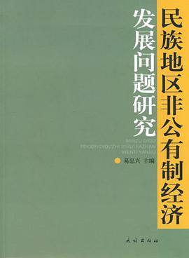 民族地区非公有制经济发展问题研究