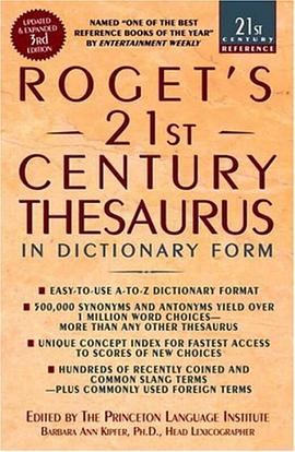 Roget's 21st Century Thesaurus pdf epub mobi 电子书 下载