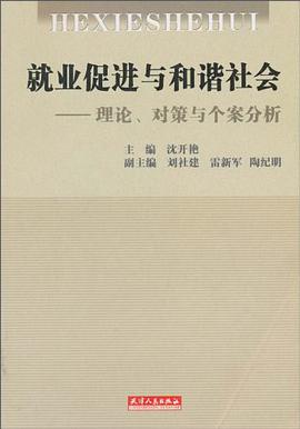 就业促进与和谐社会:理论、对策与个案分析 pdf epub mobi 电子书 下载