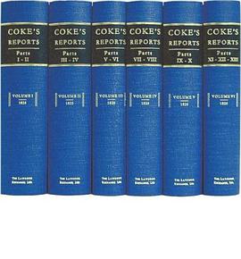 The Reports of Sir Edward Coke, Knt. pdf epub mobi 电子书 下载