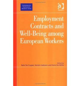 Employment Contracts And Well-being Among European Workers pdf epub mobi 电子书 下载