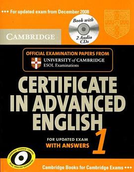 Cambridge Certificate in Advanced English 1 for updated exam Self-study Pack pdf epub mobi 电子书 下载