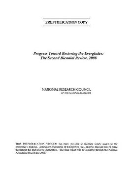 Progress Toward Restoring the Everglades pdf epub mobi 电子书 下载