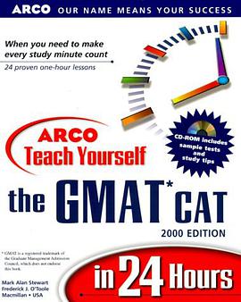 Arco Teach Yourself the Gmat Cat in 24 Hours pdf epub mobi 电子书 下载
