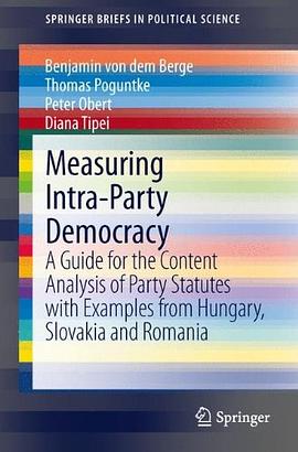 Measuring Intra-Party Democracy pdf epub mobi 电子书 下载