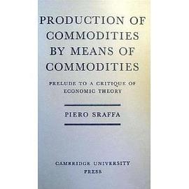 Production of Commodities by Means of Commodities